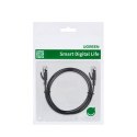 Płaski kabel sieciowy patchcord LAN RJ45 Ethernet Cat. 6 5m czarny