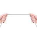 Przewód kabel USB - micro USB 2.4A 2m biały