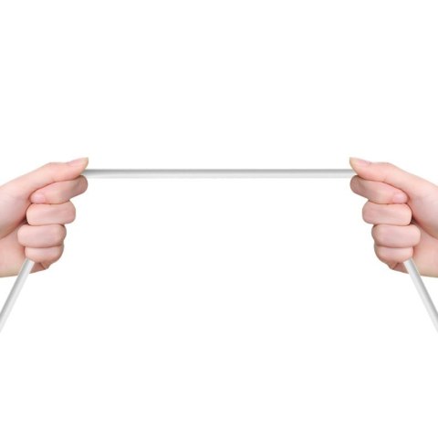 Przewód kabel USB - micro USB 2.4A 2m biały