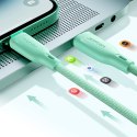 Kabel przewód Multi-Color Series USB-A - USB-C 100W szybki transfer 1m różowy