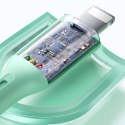 Kabel przewód do iPhone Multi-Color Series USB-A - Lightning 3A 1m różowy