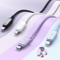 Kabel przewód do iPhone USB-C - Lightning 20W 1.2m niebieski