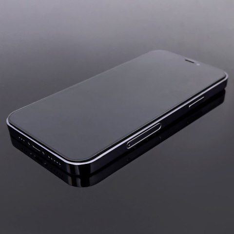 Szkło hartowane na cały ekran z ramką do iPhone 15 czarne