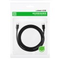 Kabel przewód USB-C do ładowania i transferu danych 3A 3m czarny