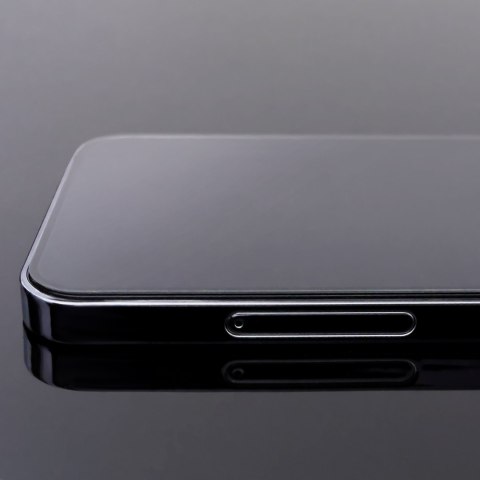 Szkło hartowane 9H na cały ekran Motorola Moto E22i / E22 z ramką Case Friendly czarny