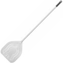 Łopata do pizzy Arena kwadratowa perforowana z wygiętym uchwytem 350 x 1500 mm
