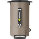Warnik do wody grzanego wina z kranem tacką ociekową UNIQ 16 l 1650 W - taupe