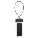 Etui wodoodporne na telefon 7.2'' AquaGlide IPX8 z systemem Slide Lock - czarne