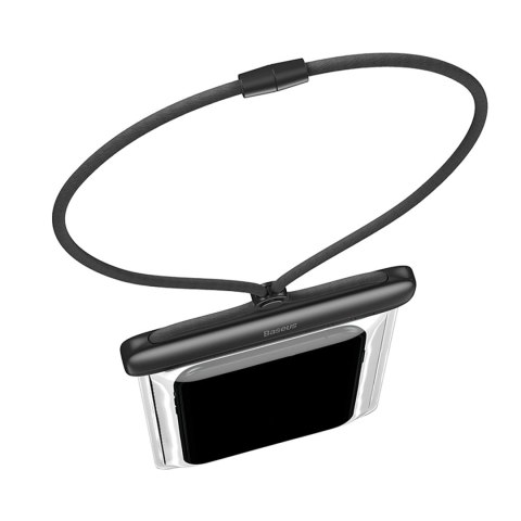 Etui wodoodporne na telefon 7.2'' AquaGlide IPX8 z systemem Slide Lock - czarne