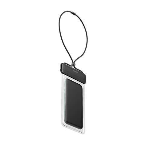 Etui wodoodporne na telefon 7.2'' AquaGlide IPX8 z systemem Slide Lock - czarne