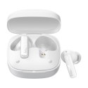 Słuchawki bezprzewodowe Bowie E19 TWS dokanałowe USB-C - białe