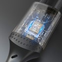 Kabel przewód z oplotem L3CL USB-C - Lightning 30W 2m - czarny