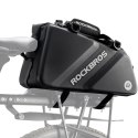 Torba sportowa i rowerowa mocowana na bagażnik 11.6l - czarna