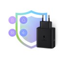 Ładowarka sieciowa Samsung Power Adapter Duo 2x USB-C 50W - czarna
