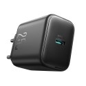 Ładowarka sieciowa USB-C 25W SFC PPS PD + kabel USB-C 1m - czarna