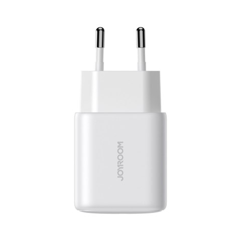 Ładowarka sieciowa USB-C PD QC 20W + kabel USB-C 1m - biała
