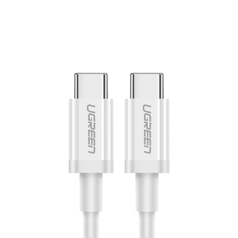 Kabel przewód USB-C - USB-C PD QC AFC 1m - biały