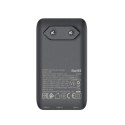 Ładowarka sieciowa płaska 65W GaN 2 USB-C USB-A ultra cienka - czarna