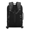 Plecak torba Premium na laptopa 15.6'' z paskiem USB 42x8x28cm - czarny