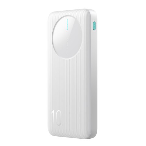 Powerbank JR-PBF12 10000mAh 2.4A 2x USB-A 1x USB-C - biały