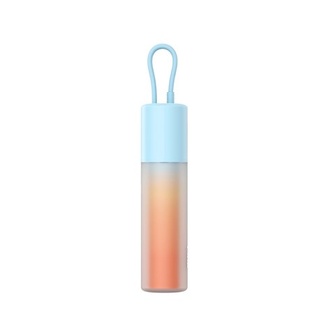 Powerbank Popsicle 5200mAh 20W z kablem Lightning 60W/20V/3A/30cm - niebiesko-pomarańczowy