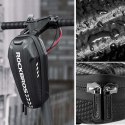 Torba rowerowa mocowana na kierownicę lub ramę 3l B62-1 - czarna