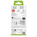 Kabel przewód USB-C PD 25W 1 m - biały