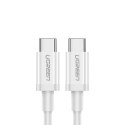 Kabel przewód USB-C - USB-C PD QC AFC 1.5m - biały