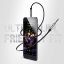 Kabel przewód audio AUX mini jack 3.5mm 3m - czarny