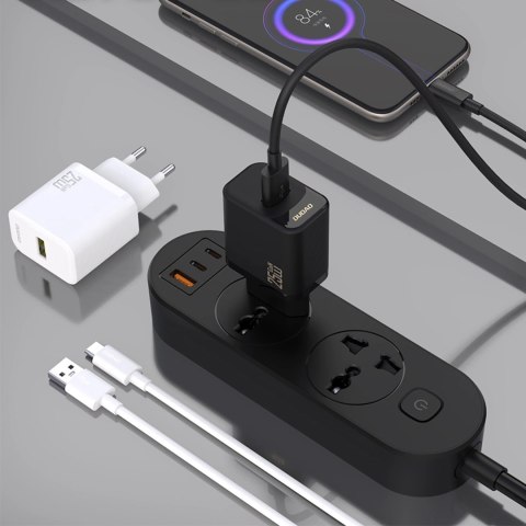 Ładowarka sieciowa GaN 25W USB-A - czarna
