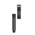 Pasek silikonowy do zegarka Huawei Watch GT 2/3/4/2 Pro/3 Pro/4 Pro/GT 2e 46mm - czarny