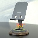 Podstawka stojak do telefonu 360 stopni metalowy - szary