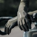 Rękawiczki rowerowe amortyzujące pełne rozmiar XL - zielone