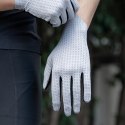 Rękawiczki rowerowe oddychające pełne rozmiar XL - szare