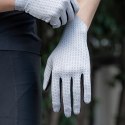 Rękawiczki rowerowe oddychające pełne rozmiar M - zielone
