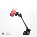 Uchwyt samochodowy na smartfona teleskopowy MagSafe - czarny