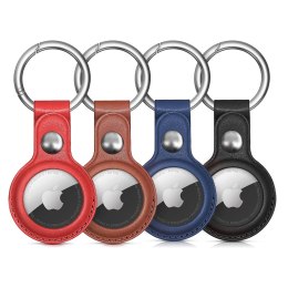 Etui do lokalizatora Apple AirTag z ekoskóry - 4 szt.