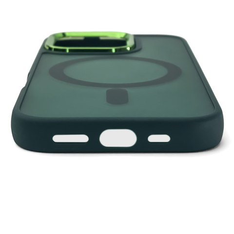 Etui na Samsung Galaxy S24 FE Fashion Case z MagSafe - zielone