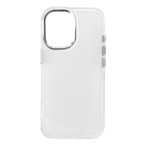 Etui ochronne na Samsung Galaxy S24 FE Glitter Case - przezroczyste z brokatem