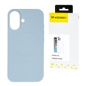 Silikonowe etui na Samsung Galaxy S24 FE Silicone Case MagSafe - niebieskie