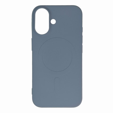 Silikonowe etui na Samsung Galaxy S24 FE Silicone Case MagSafe - szare