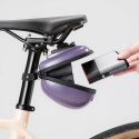 Torba rowerowa sztywna kufer podsiodłowy hard shell 0.4l - czarna