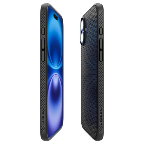 Etui case na iPhone 16 Liquid Air - czarne