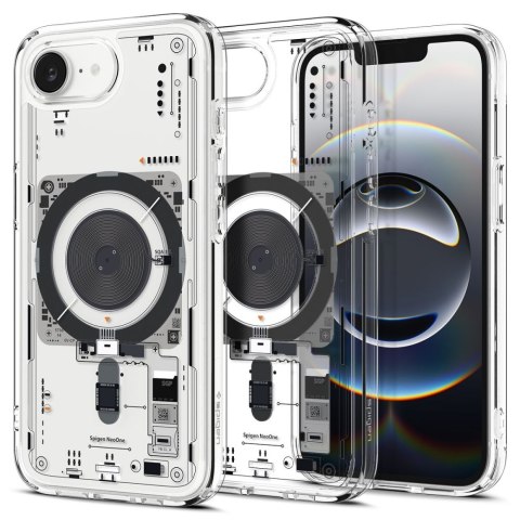 Etui case na iPhone 16e Neo One Ultra Hybrid MagSafe - przezroczyste