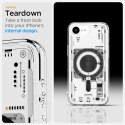 Etui case na iPhone 16e Neo One Ultra Hybrid MagSafe - przezroczyste