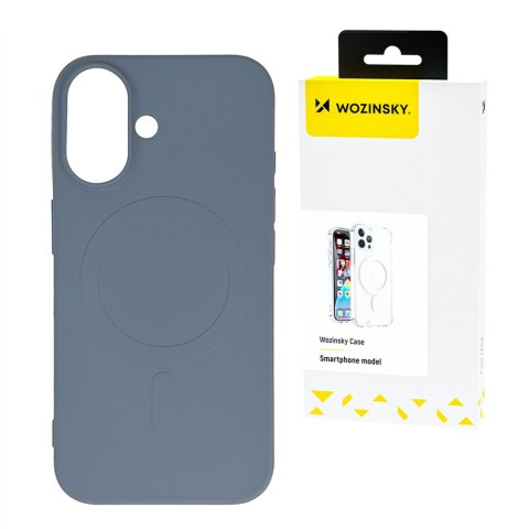 Etui case na Samsung Galaxy S25 Ultra Liquid Silicone Case MagSafe - szare