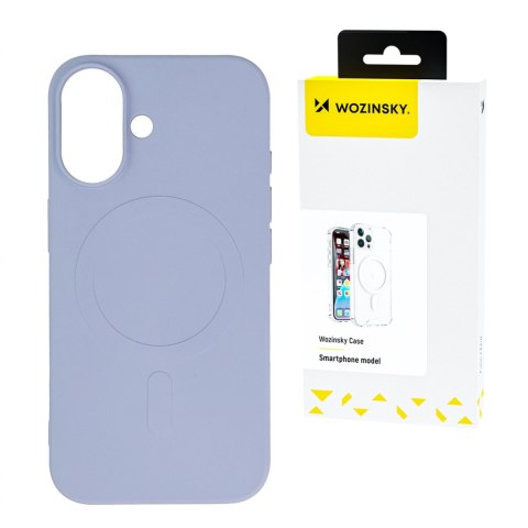 Etui na Samsung Galaxy S25 Liquid Silicone Case MagSafe - fioletowe