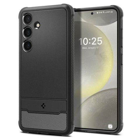 Etui plecki na Samsung Galaxy S24 Rugged Armor - czarny mat
