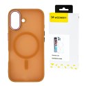 Etui plecki na Samsung Galaxy S25 Fashion Case MagSafe - pomarańczowe