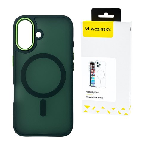 Etui plecki na Samsung Galaxy S25 Fashion Case MagSafe - zielone